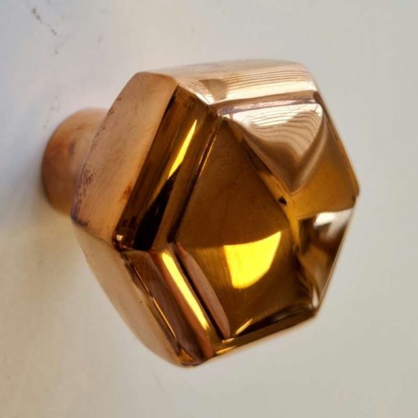 art deco 1930's Copper Knob