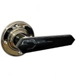 Black Bakelite door handle